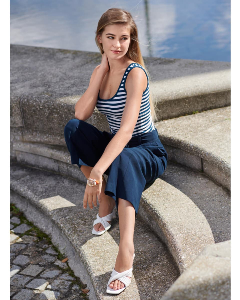 Tílko dámské Sailor 806 - XS-XXL - námořní modrá - náhled 4