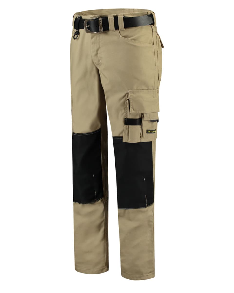 Pracovní kalhoty unisex CANVAS WORK PANTS T61 -  khaki - náhled 1