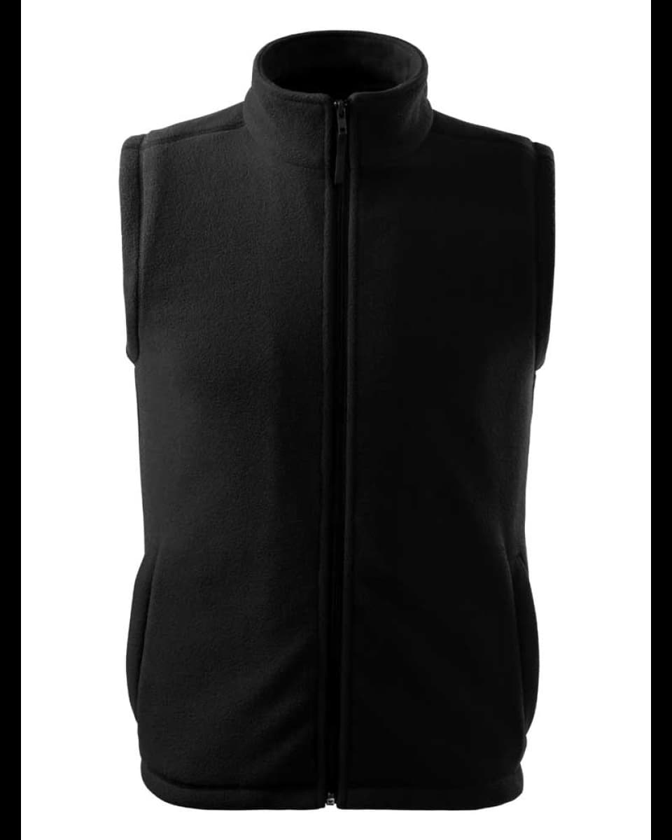 ESHOP - Vesta unisex fleece Next 518  - černá - náhled 2