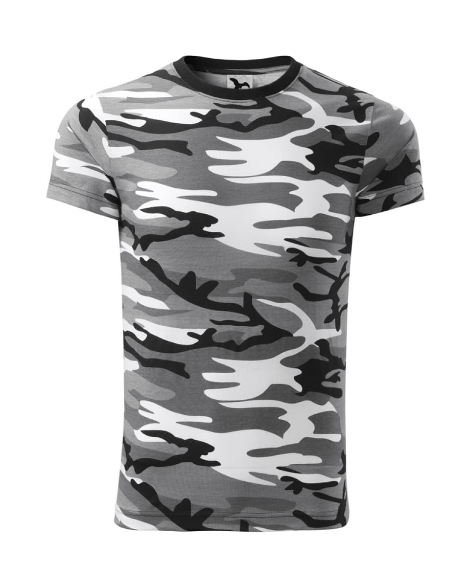 ESHOP - Tričko Camouflage 144  - Camouflage gray - náhled 2