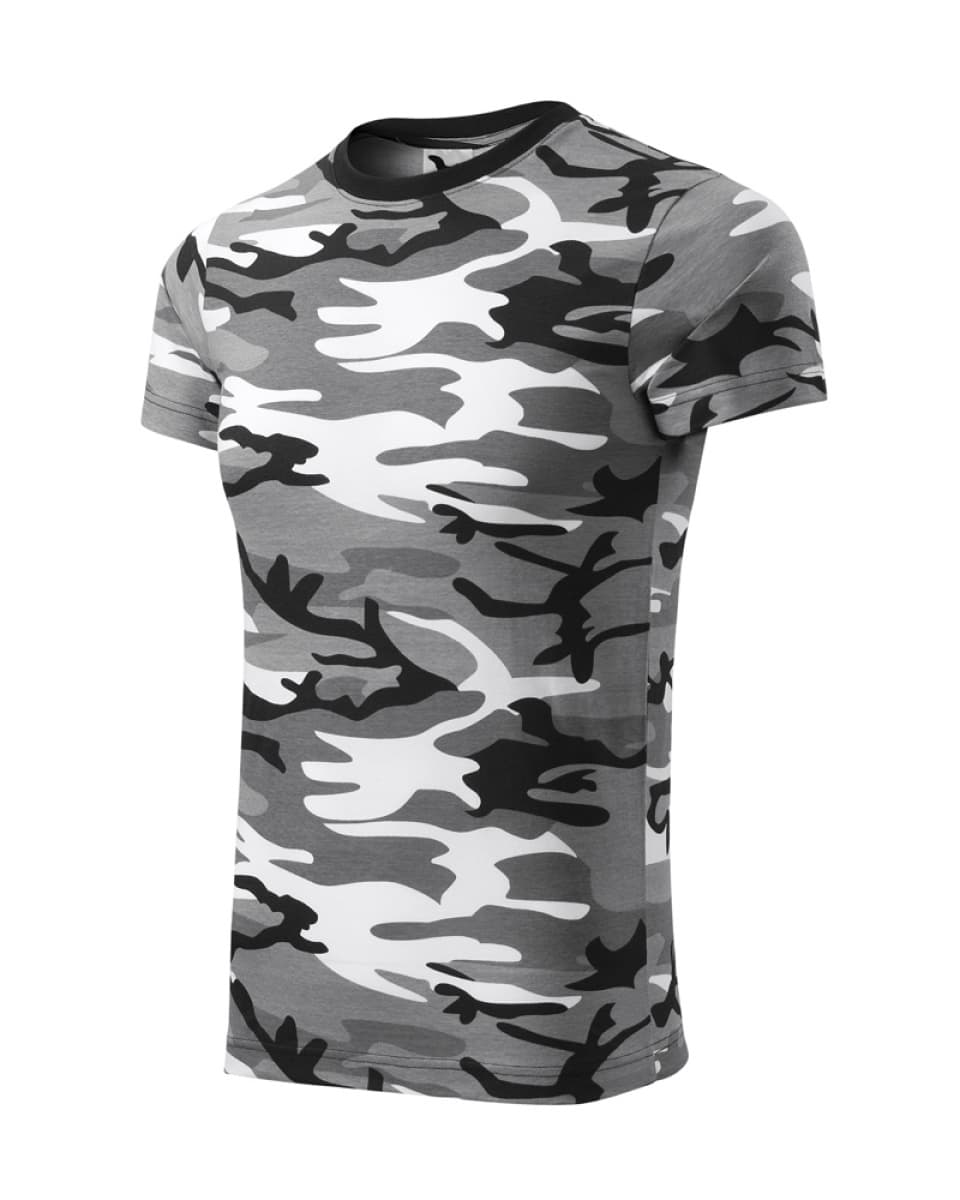ESHOP - Tričko Camouflage 144  - Camouflage gray - náhled 1
