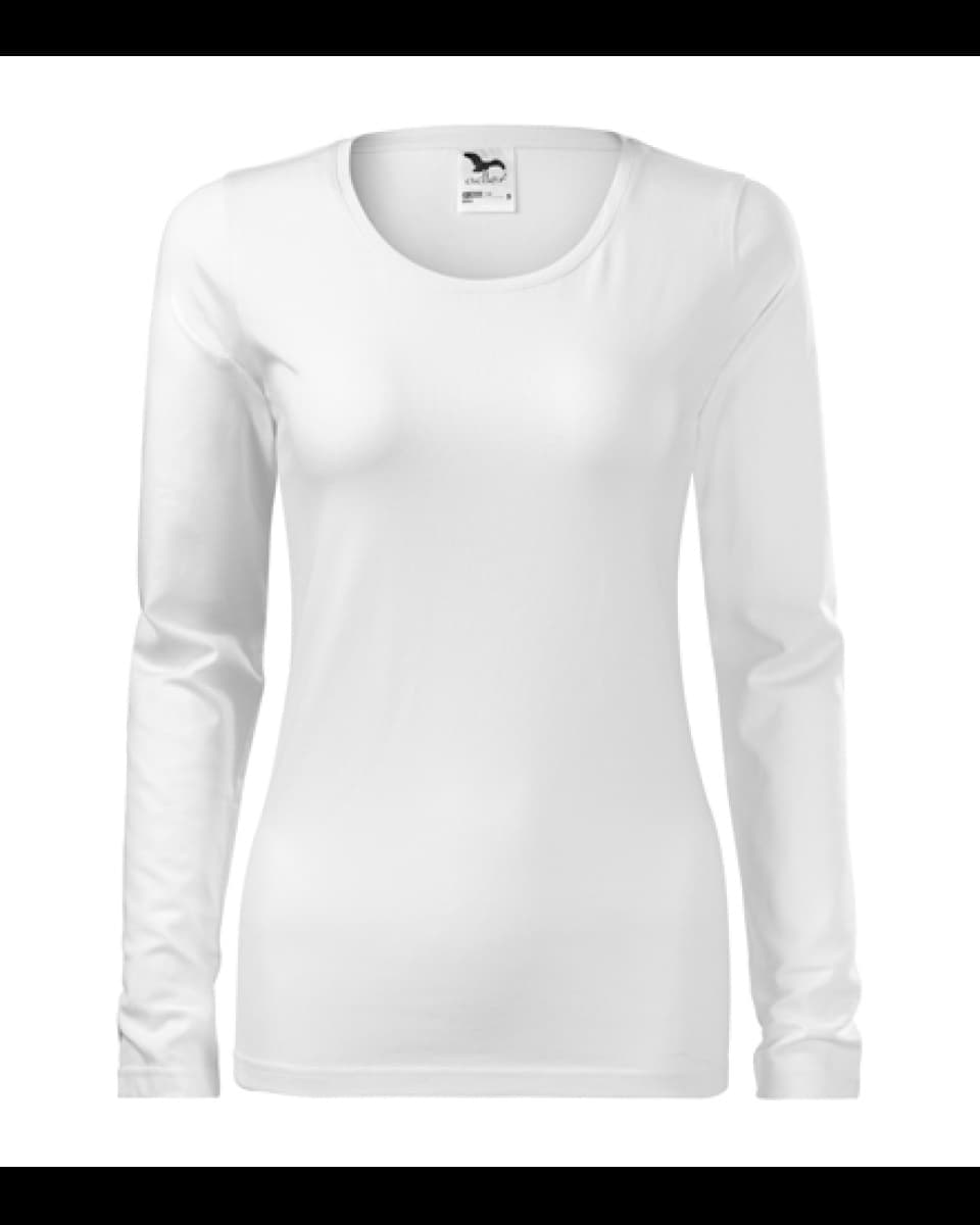 ESHOP - Tričko dámské SLIM 139  - bílá - náhled 2