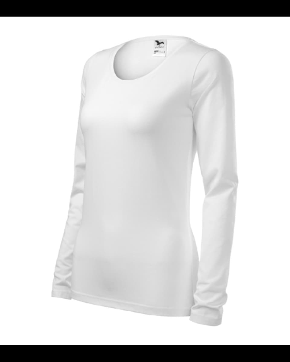 ESHOP - Tričko dámské SLIM 139  - bílá