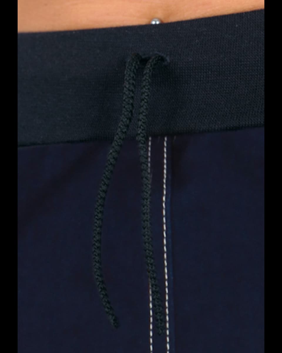 Sukně dám.krátká,4820, TAMARA, riflové kapsy, úplet pas, BA/Elas. 250 ,VS168, jeans tm. modrá - náhled 4