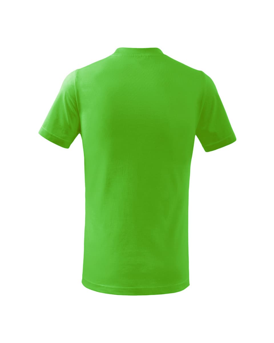 Triko dětské Basic 138 - 110-158cm - apple green - náhled 3