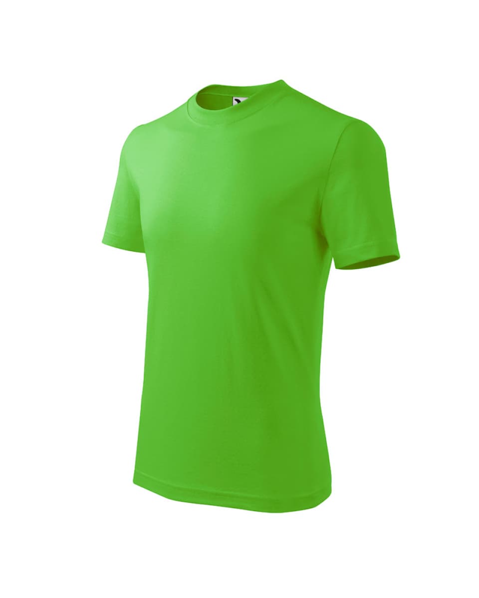 Triko dětské Basic 138 - 110-158cm - apple green - náhled 1