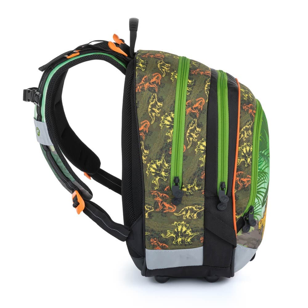 Bagmaster ALFA 21 C školní batoh - dinosaur - náhled 2