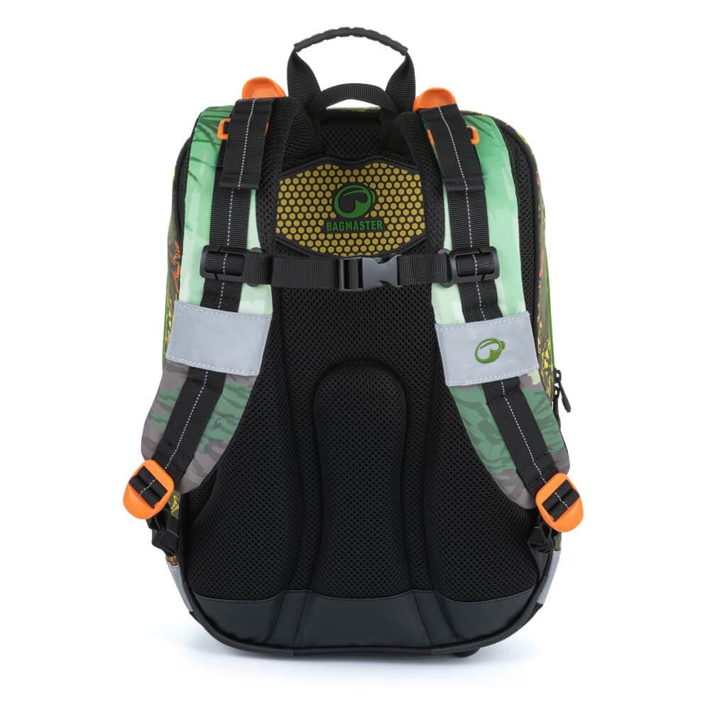 Bagmaster ALFA 21 C školní batoh - dinosaur - náhled 3