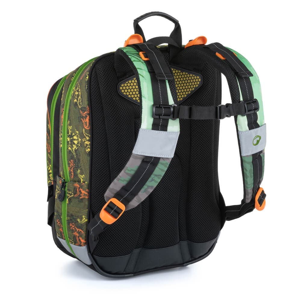 Bagmaster ALFA 21 C školní batoh - dinosaur - náhled 4