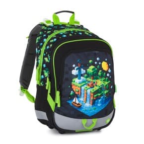 Bagmaster ALFA 26 B velký školní set pro prvňáčky – kostičkový svět - náhled 2