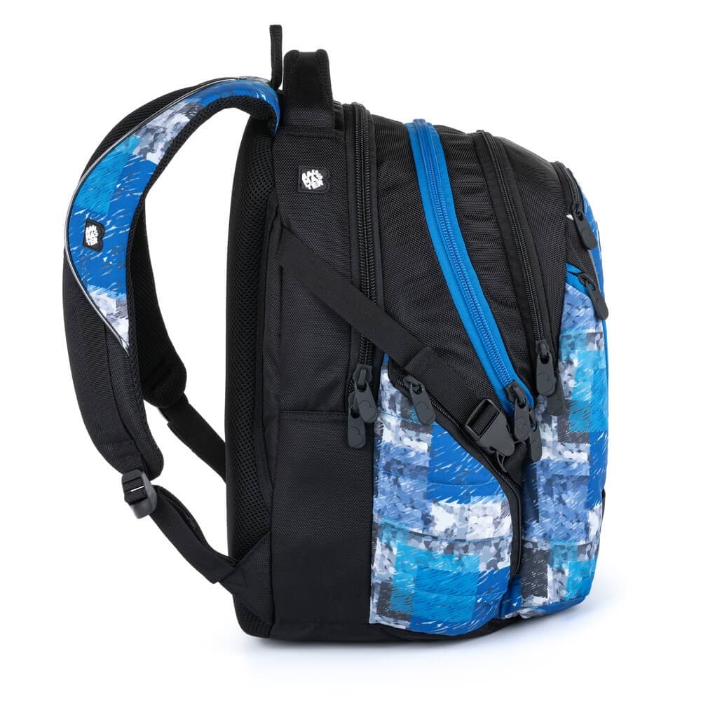 Bagmaster BAG 21 A studentský batoh - světle modrý - náhled 2