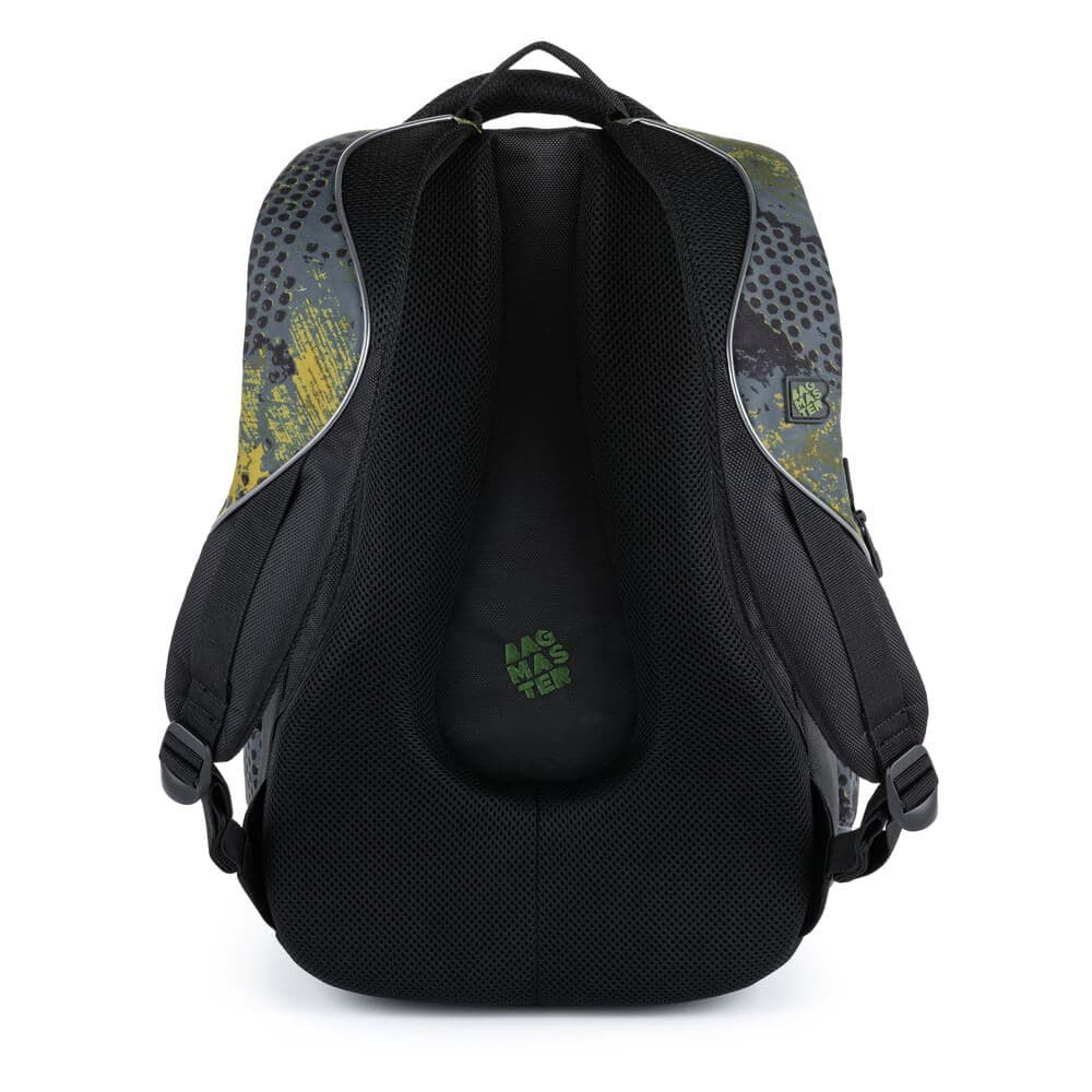 Bagmaster BAG 21 C studentský batoh - khaki zelený - náhled 4
