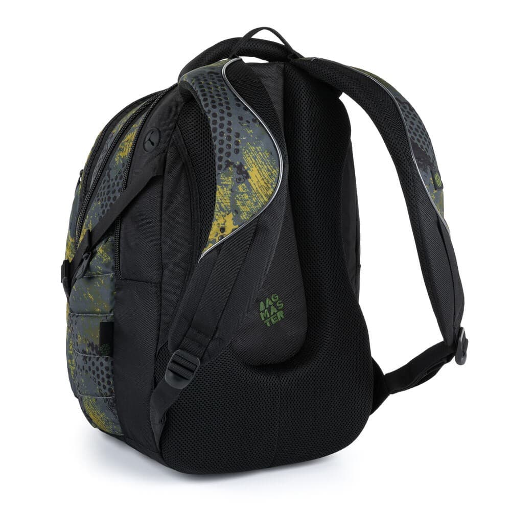 Bagmaster BAG 21 C studentský batoh - khaki zelený - náhled 5