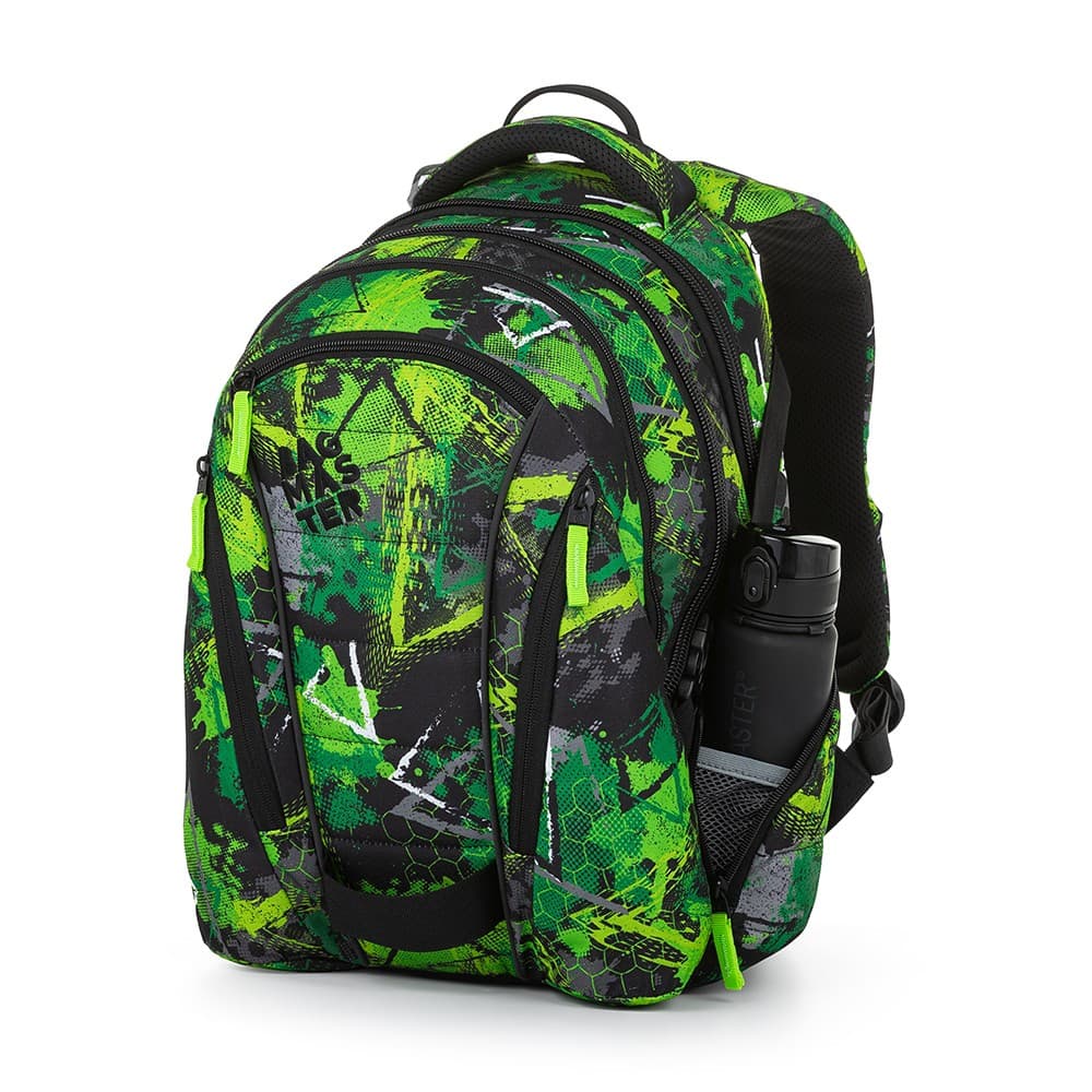 Bagmaster BAG 23 A studentský set - zeleno černý - náhled 5