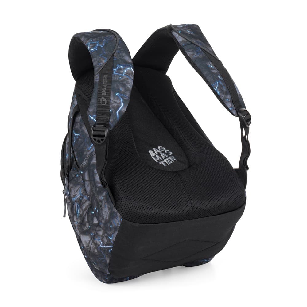 Bagmaster BAG 24 A studentský batoh – šedý - náhled 5