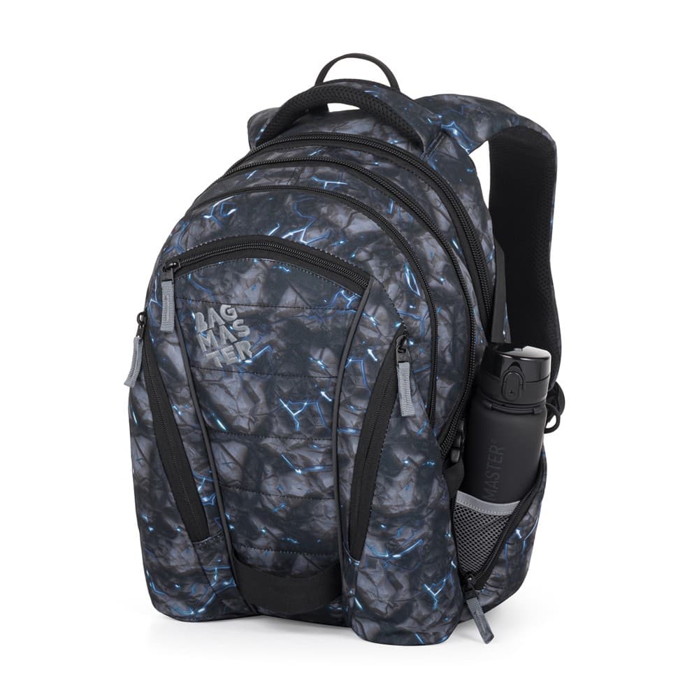Bagmaster BAG 24 A studentský batoh – šedý - náhled 2