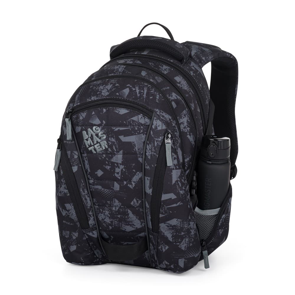 Bagmaster BAG 24 B studentský batoh – šedý - náhled 5