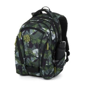 Bagmaster BAG 26 A studentský batoh – zeleno-šedý - náhled 5