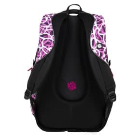 Studentský batoh BAG 9 C - růžovo černý - náhled 3