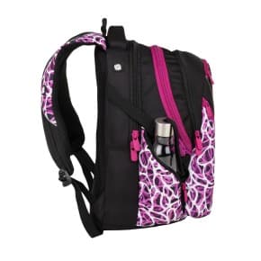 Studentský batoh BAG 9 C - růžovo černý - náhled 4