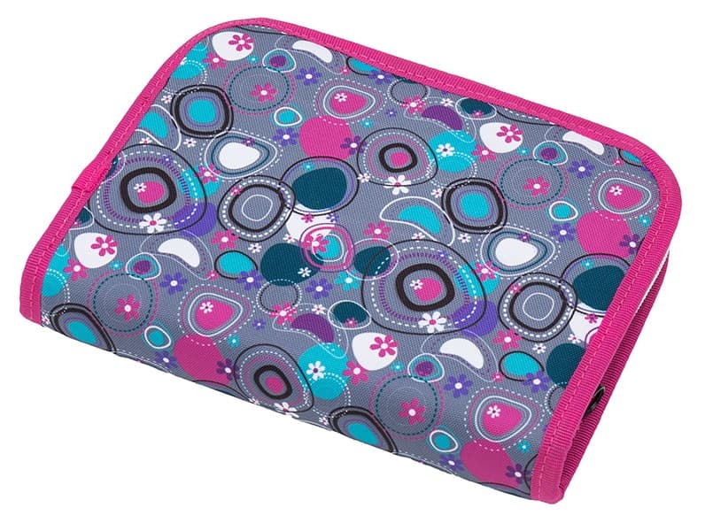 Bagmaster GALAXY 8 A školní jednochlopňový penál - barevné kamínky - náhled 2