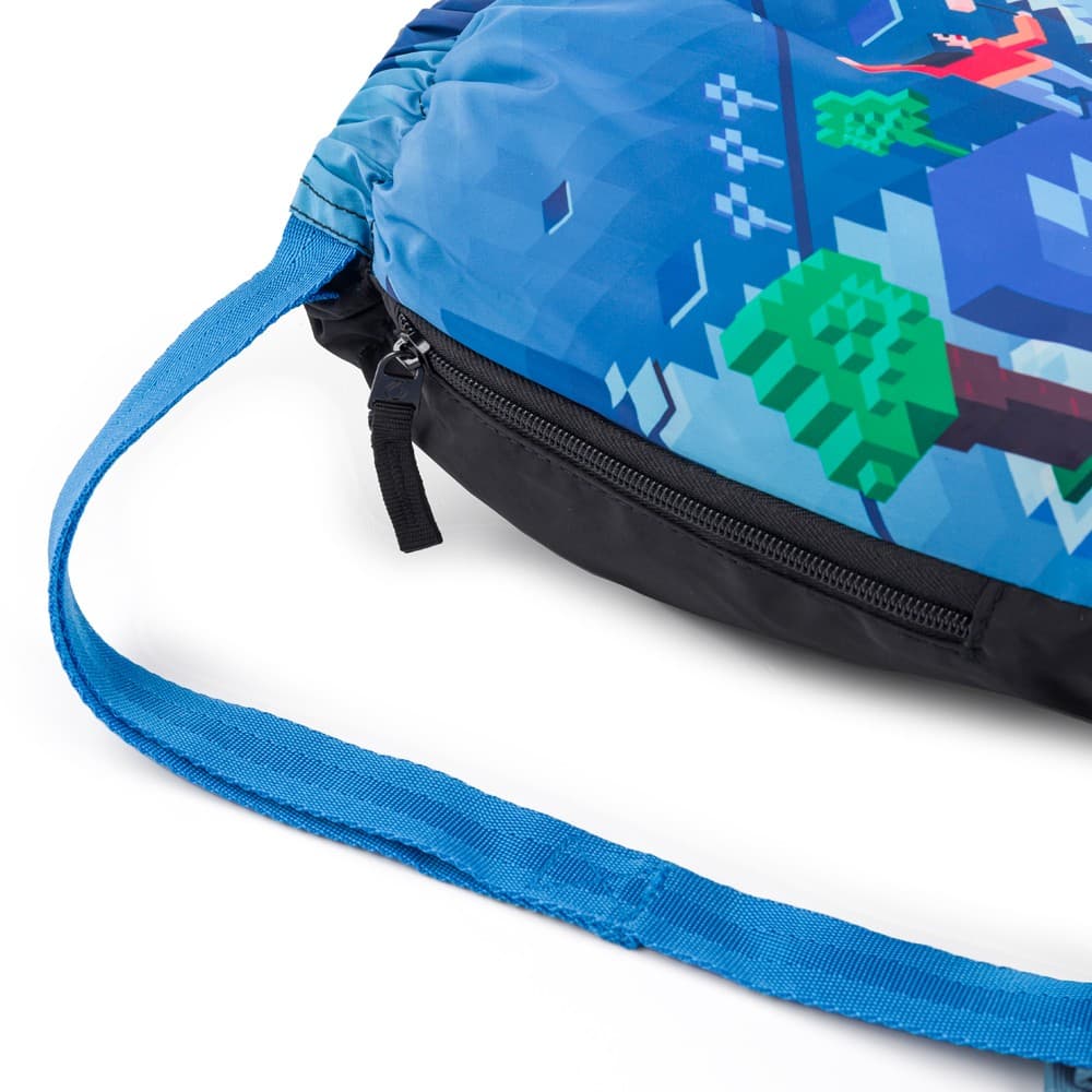 Bagmaster SÁČEK ALFA 21 B školní na přezůvky / tělocvik - kostičky - náhled 3