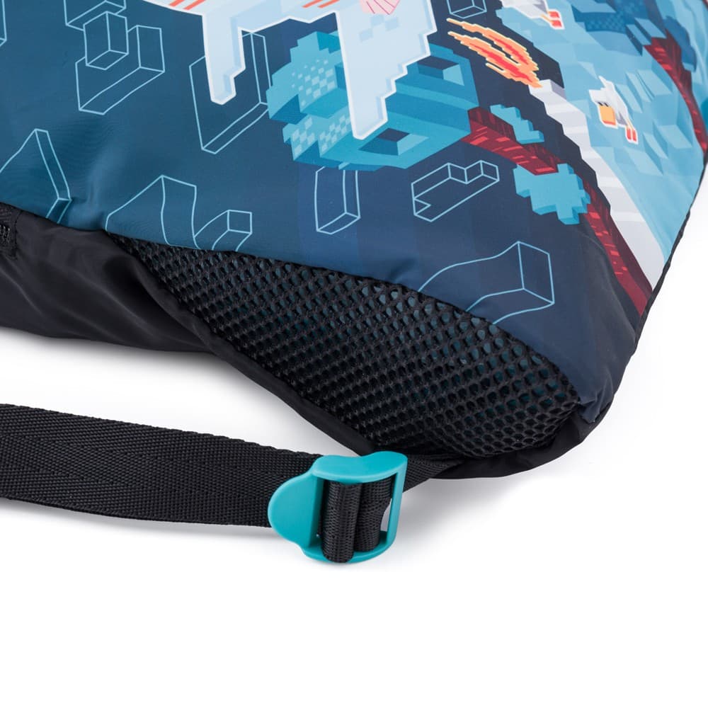 Bagmaster SÁČEK LUMI 24 E školní na přezůvky / tělocvik – kostičková říše - náhled 4