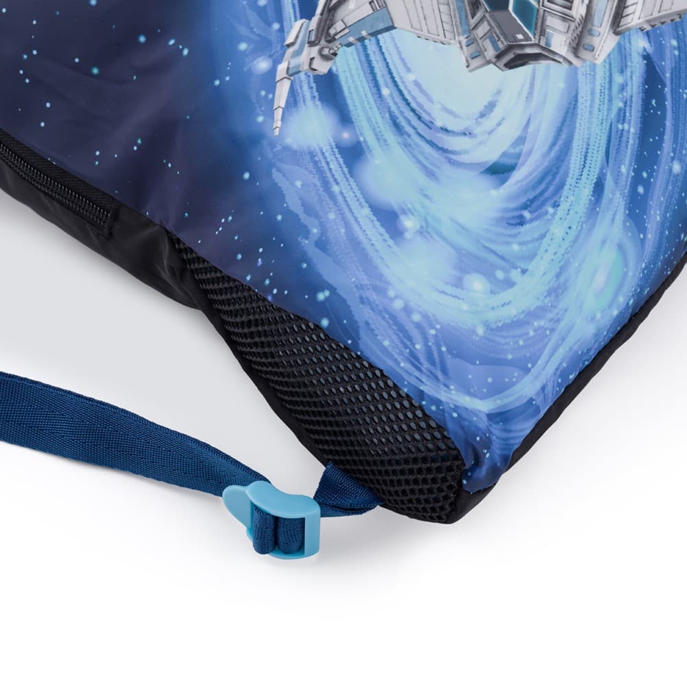Bagmaster SÁČEK LUMI 24 D školní na přezůvky / tělocvik – vesmírná loď - náhled 4