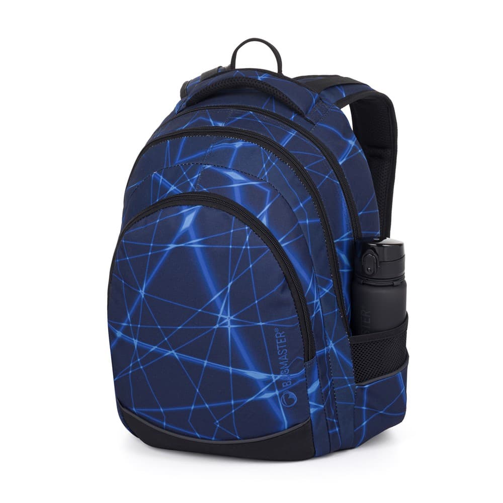 Bagmaster DIGITAL 24 A studentský batoh – modrý - náhled 5