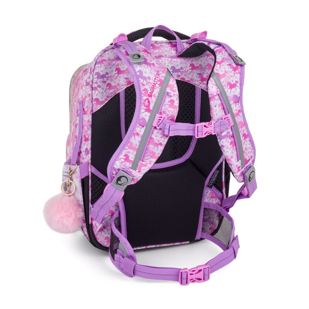 Bagmaster DOPI 24 A školní batoh – koně - náhled 3