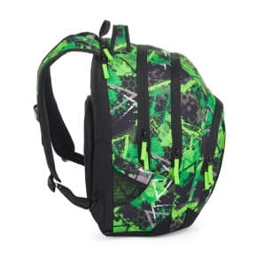Bagmaster LINCOLN 25 A studentský batoh – zeleno-černý - náhled 2