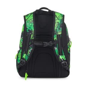 Bagmaster LINCOLN 25 A studentský batoh – zeleno-černý - náhled 3
