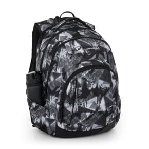 Bagmaster LINCOLN 26 A studentský batoh – černo-bílý - náhled 5