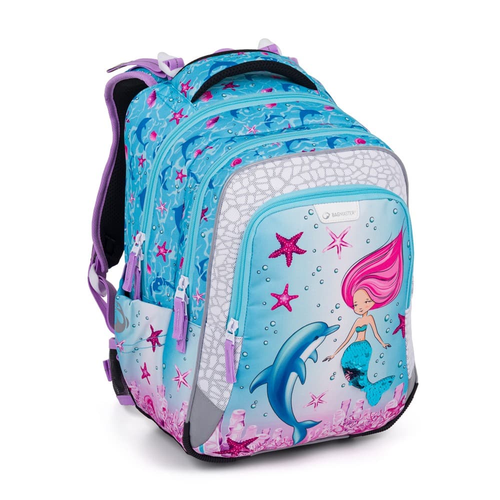 Bagmaster LUMI 24 A malý školní set pro prvňáčky – mořská panna - náhled 2