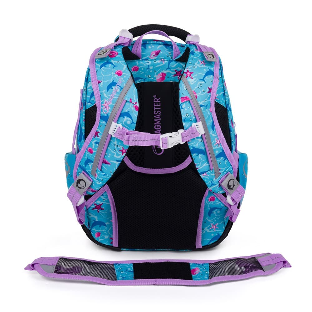 Bagmaster LUMI 24 A velký školní set pro prvňáčky – mořská panna - náhled 5