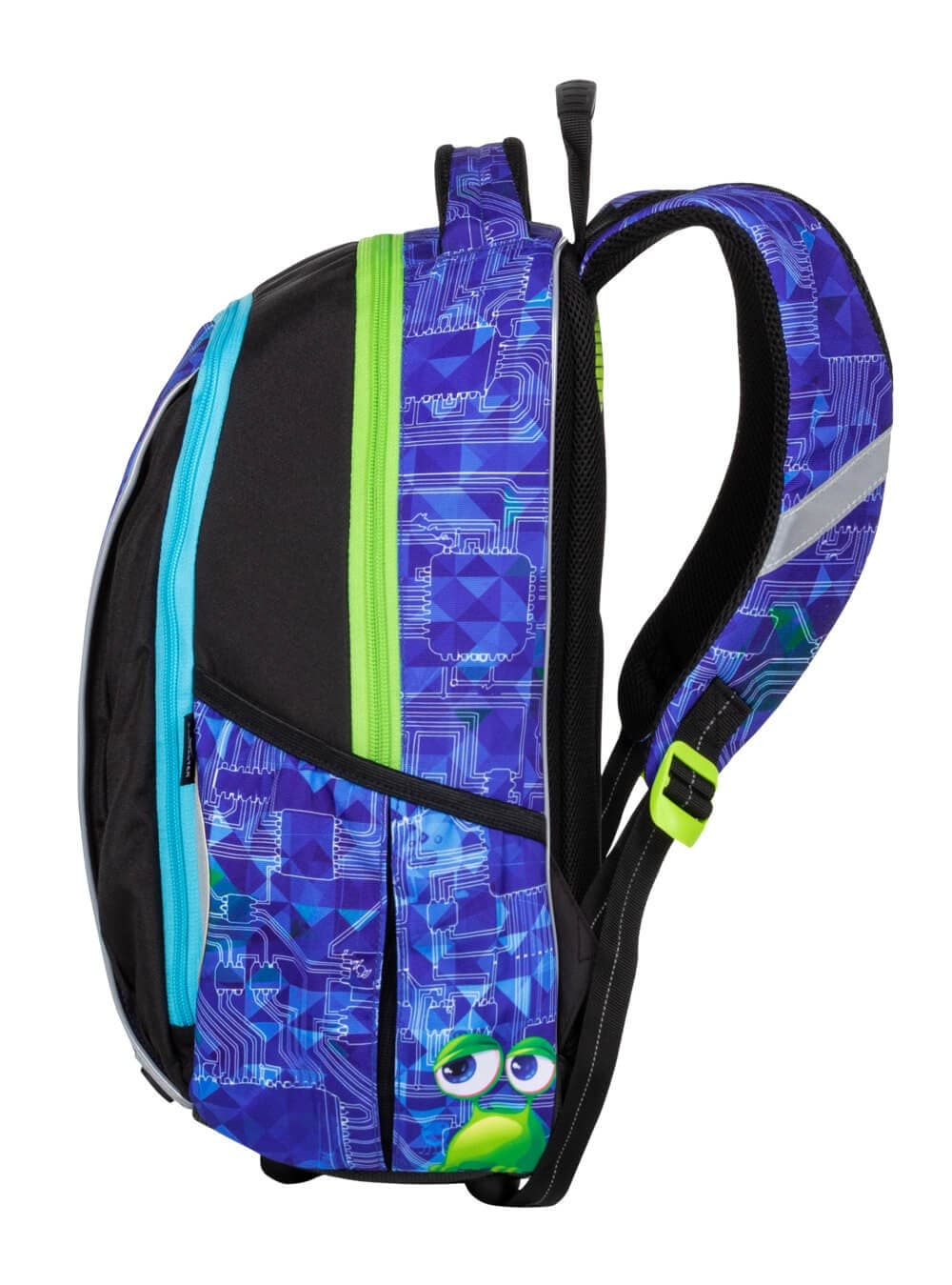 Bagmaster MARK 20 B školní dvoukomorový batoh - ufoni - náhled 2