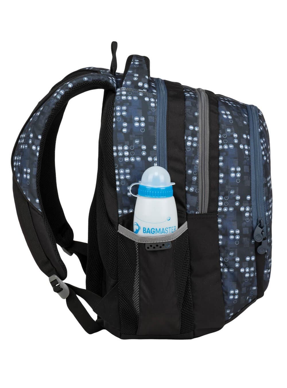 Bagmaster MAXVELL 9 B školní batoh - modrý - náhled 5