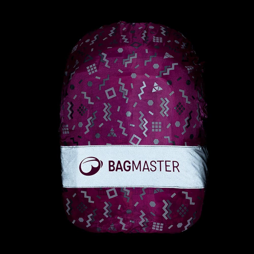 Bagmaster pláštěnka na batoh - růžová - náhled 4