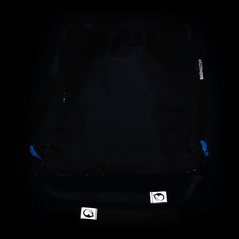 Bagmaster SÁČEK LUMI 23 D školní na přezůvky / tělocvik - modré auto - náhled 5
