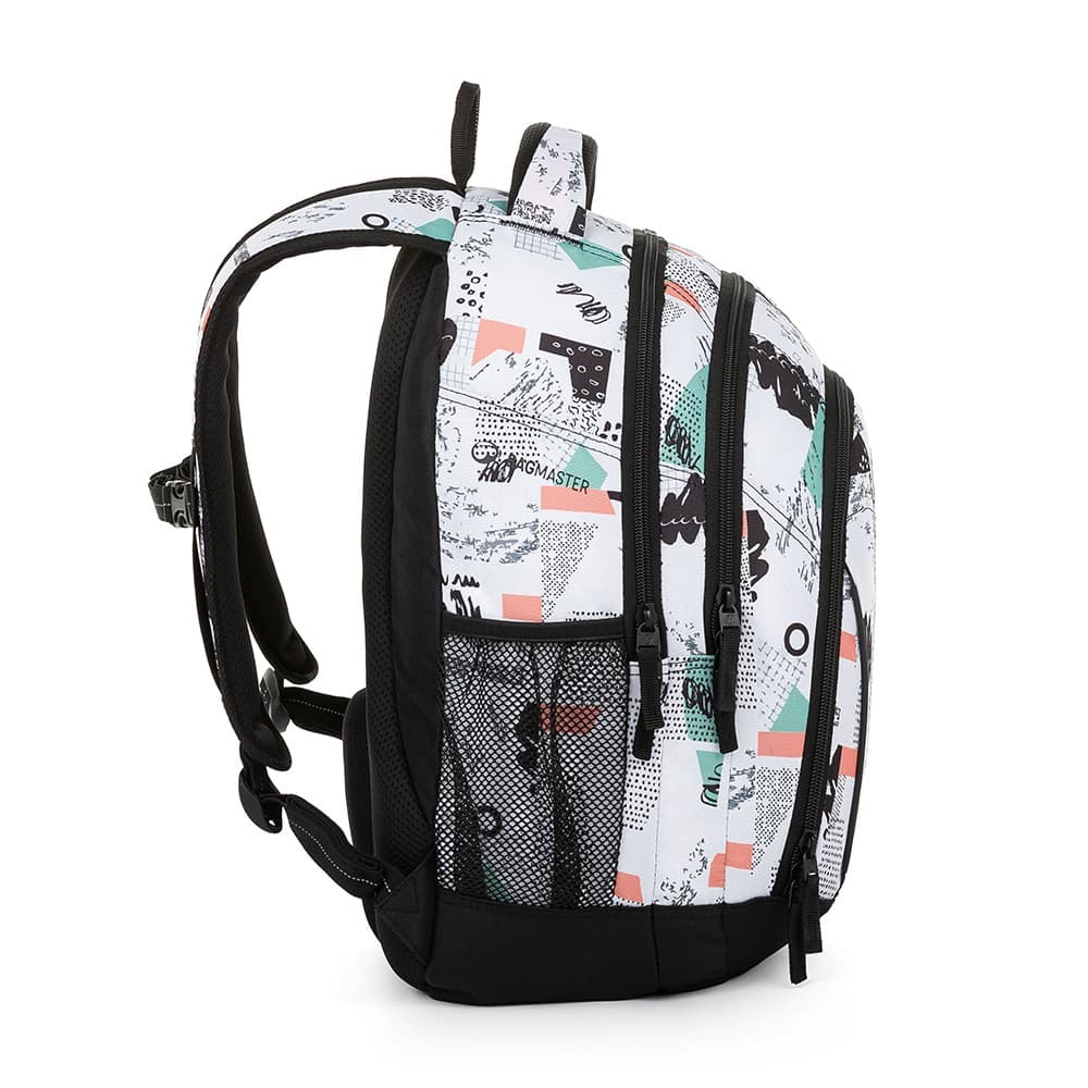 Bagmaster SUPERNOVA 21 A studentský batoh - světlý - náhled 2