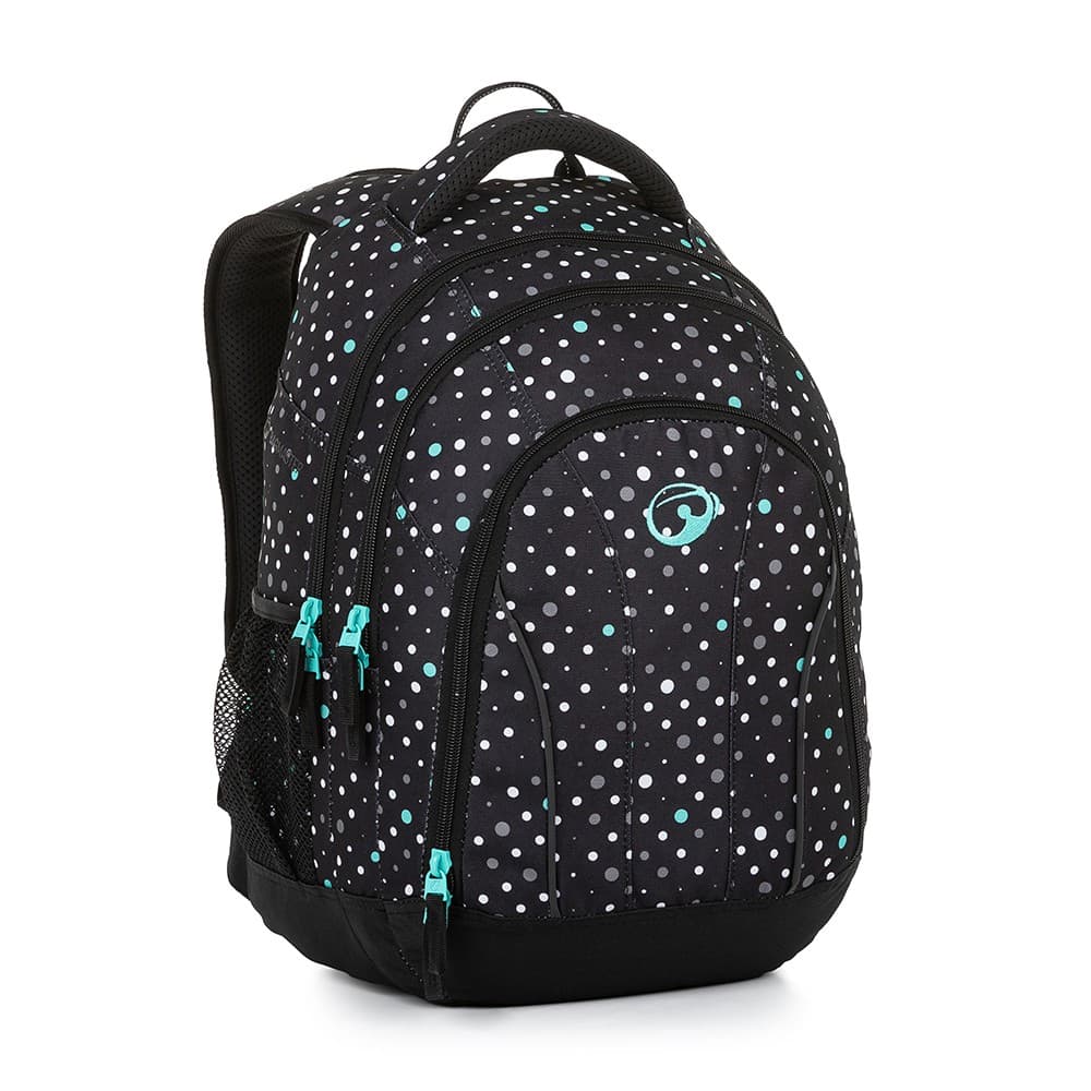 Bagmaster SET SUPERNOVA 23 A studentský set - černo tyrkysový - náhled 2