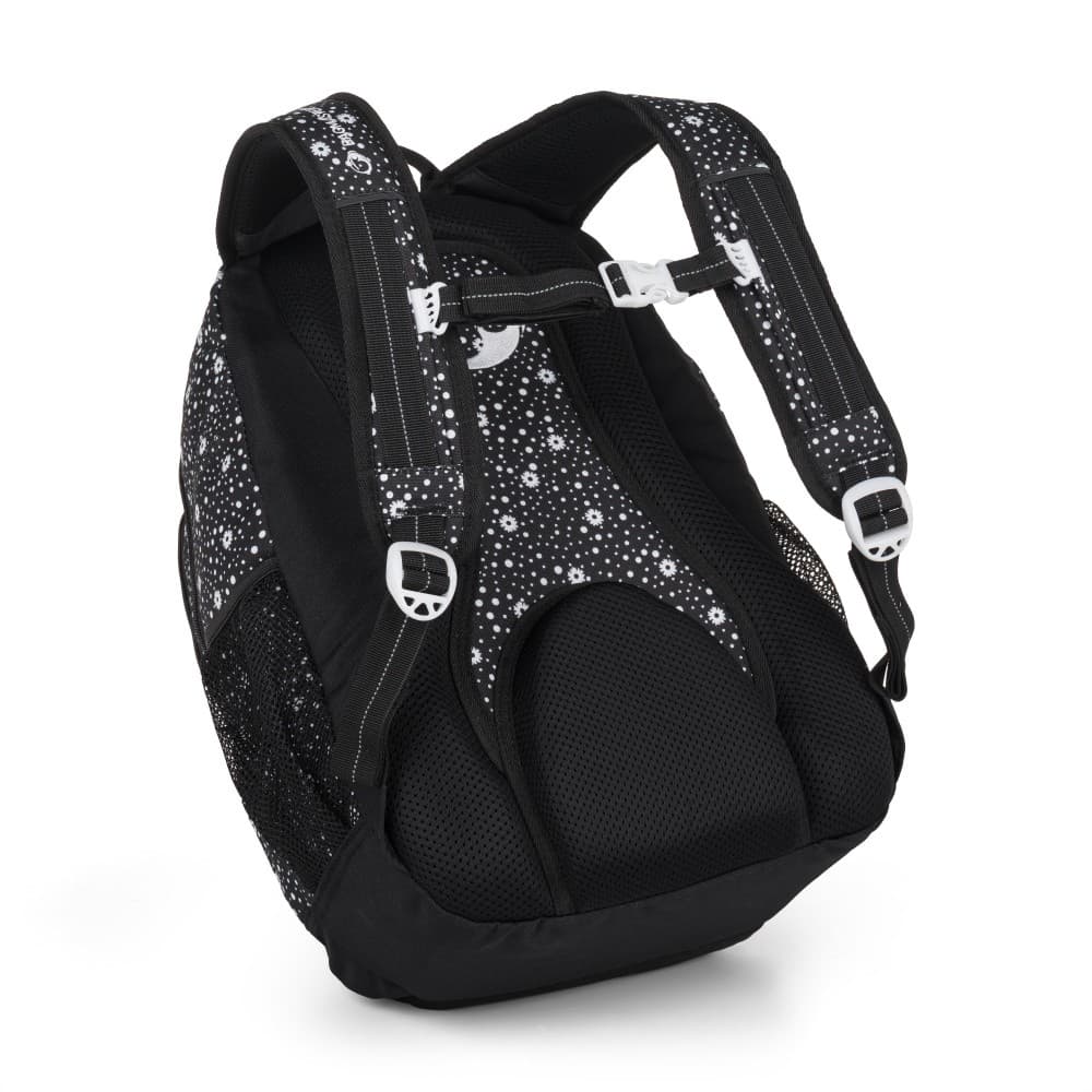 Bagmaster SUPERNOVA 24 A studentský batoh – černo-bílý - náhled 4