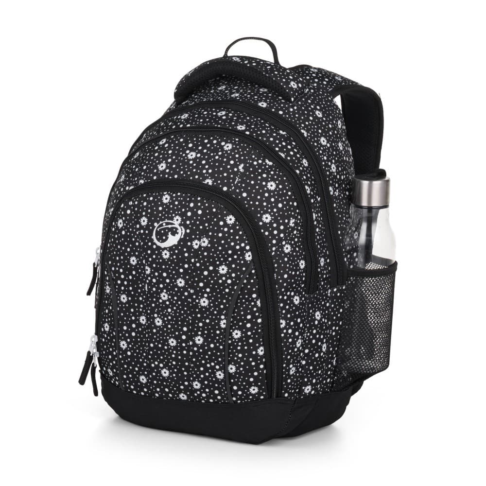 Bagmaster SUPERNOVA 24 A studentský batoh – černo-bílý - náhled 5