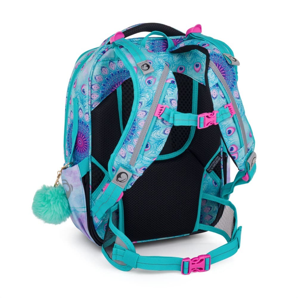 Bagmaster VEGA 24 B školní batoh – páv - náhled 3