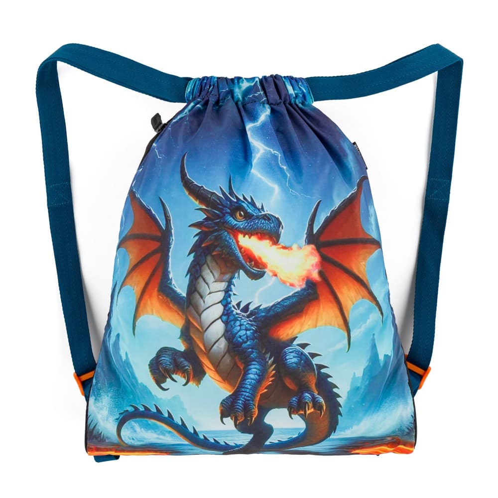 Bagmaster SÁČEK LUMI 26 D školní na přezůvky / tělocvik – drak - náhled 1