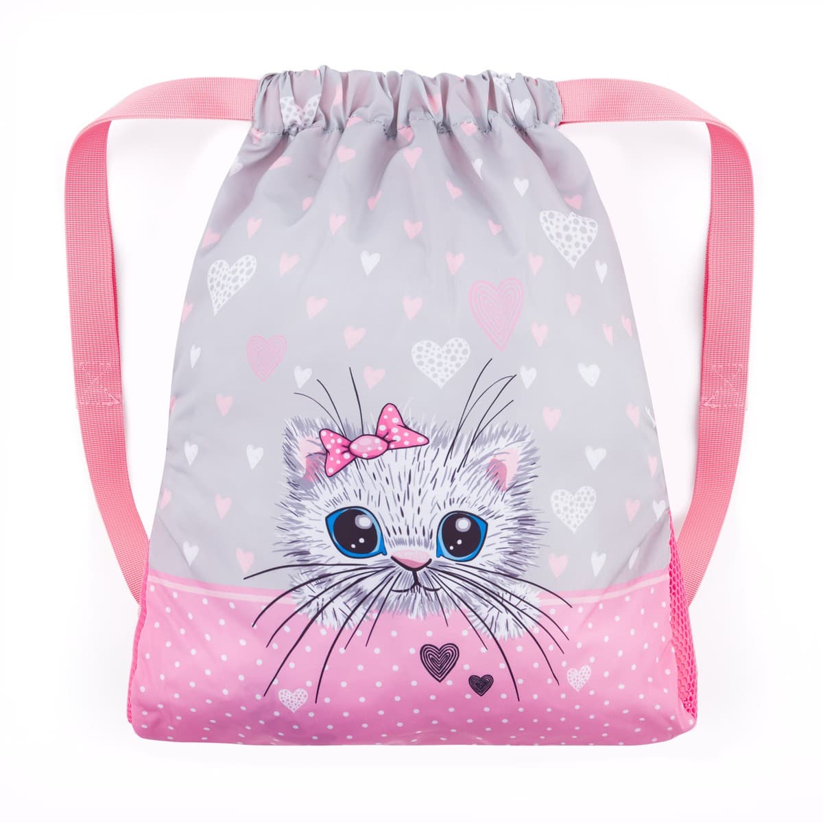Bagmaster SÁČEK PRIM 24 A školní na přezůvky / tělocvik – kočka - náhled 1