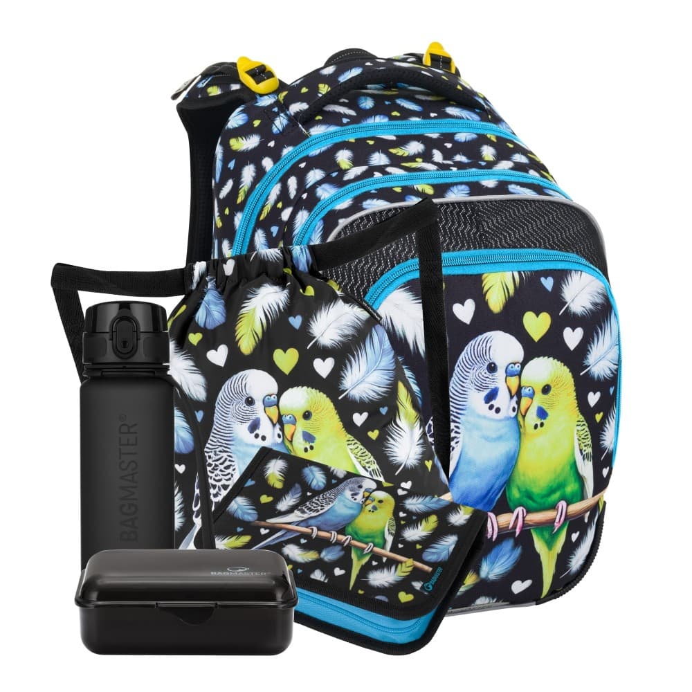 Bagmaster BETA 25 A velký školní set pro prvňáčky – papoušek - náhled 1