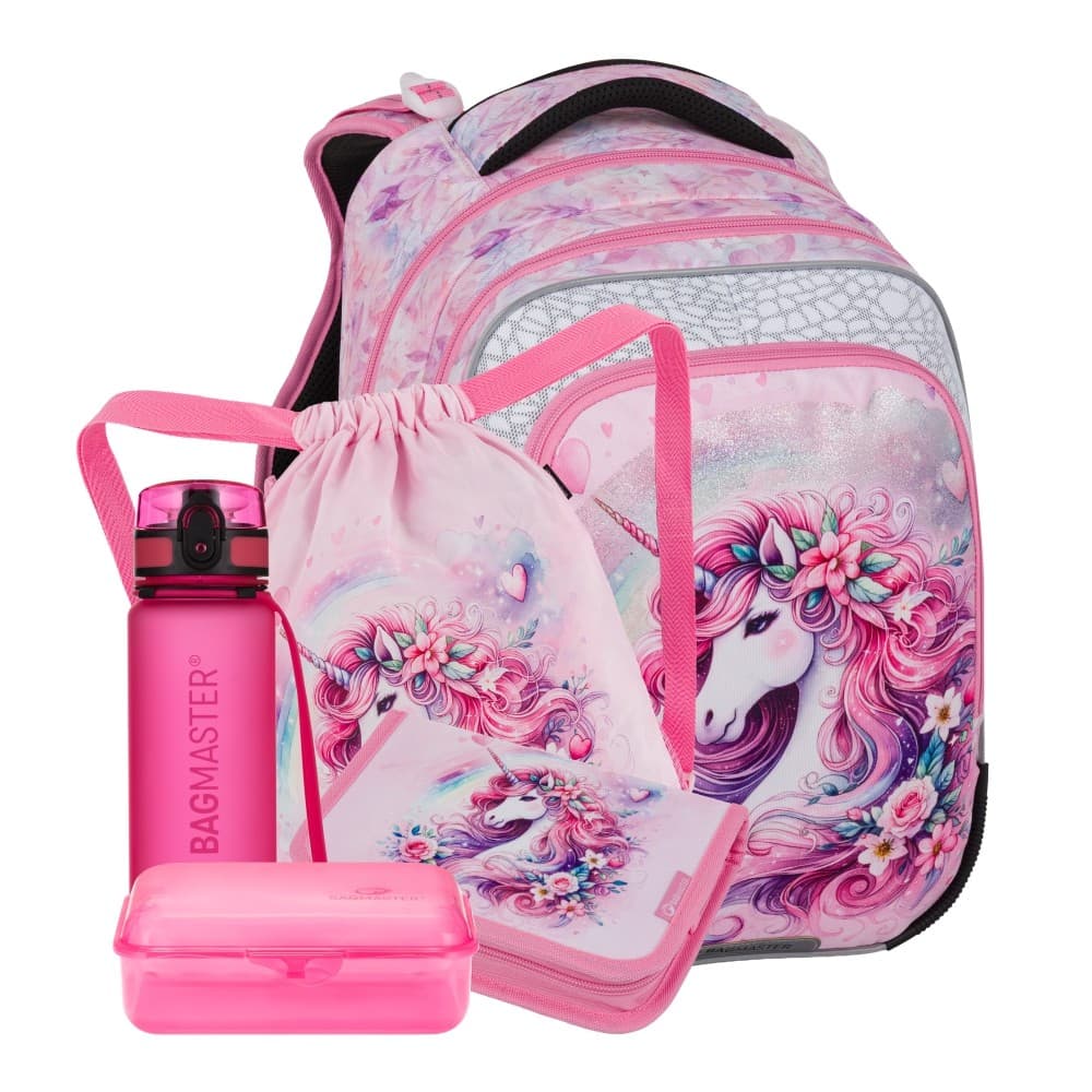 Bagmaster BETA 26 B velký školní set pro prvňáčky – jednorožec - náhled 1