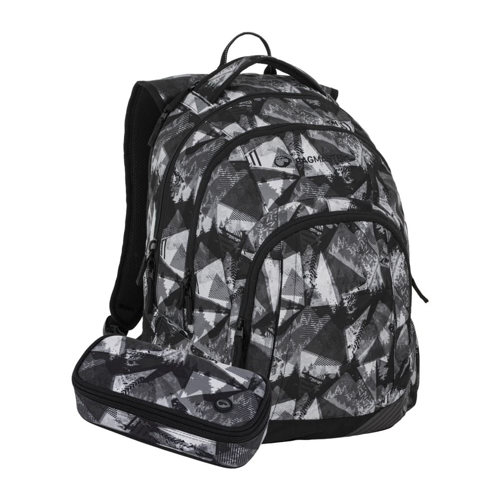 Bagmaster LINCOLN 26 A studentský set – černo-bílý