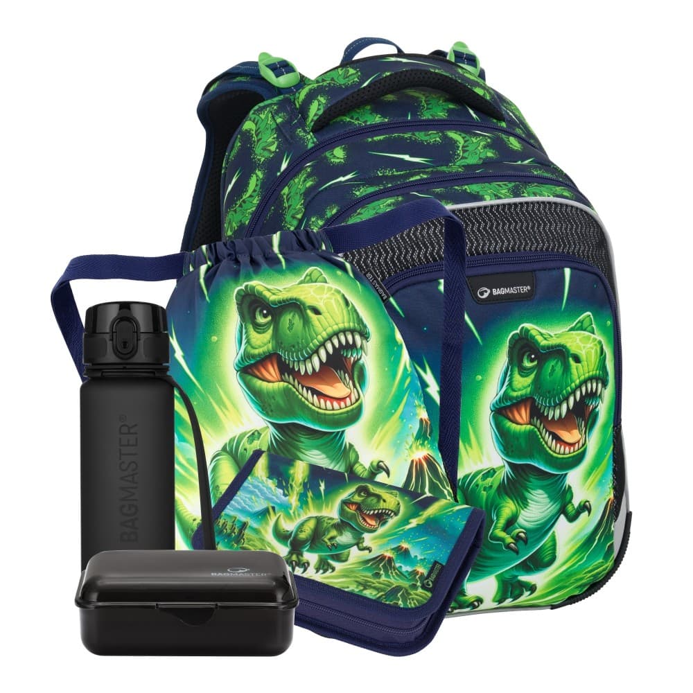 Bagmaster LUMI 25 C velký školní set pro prvňáčky – dinosarus - náhled 1